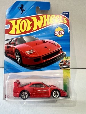 Hot Wheels Ferrari F40 COMPETIZIONE 2025 Case K New LONG Card