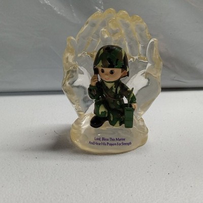 USMC Marine Sculpture Lord, Bless This Marine In God s Hands Collection