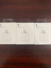 Apple - 20W USB-C Power Adapter lot of 3