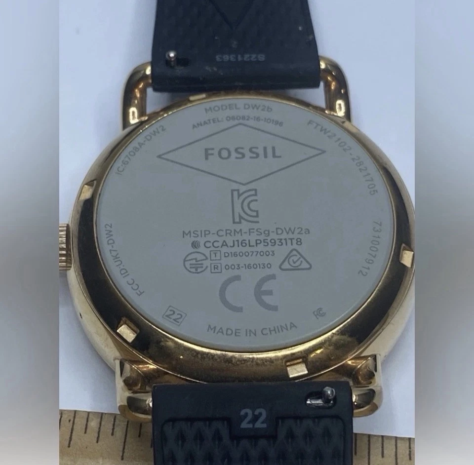 Reloj inteligente Fossil OS - acero inoxidable Foto 4 de 4