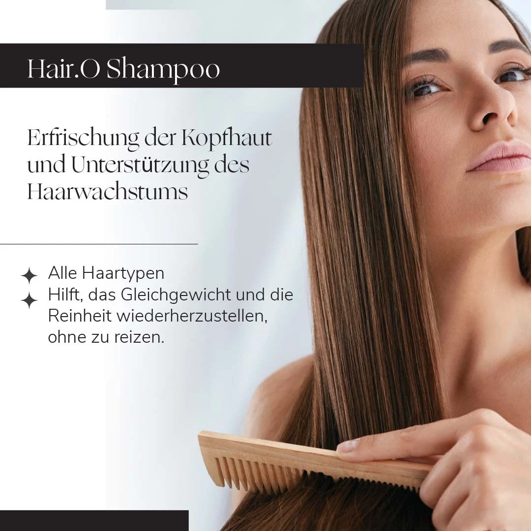 Biostile Hair.O Shampoo Anwendung
