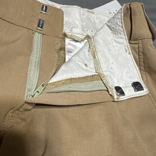 Equine Couture Coolmax Champion Breeches Pants Girls 10 Safari Tan Horse Riding - Picture 8 of 14
