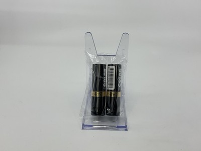 Revlon Color Charge Super Lustrous Lipstick Dark Scarlet Red, 2 Pack