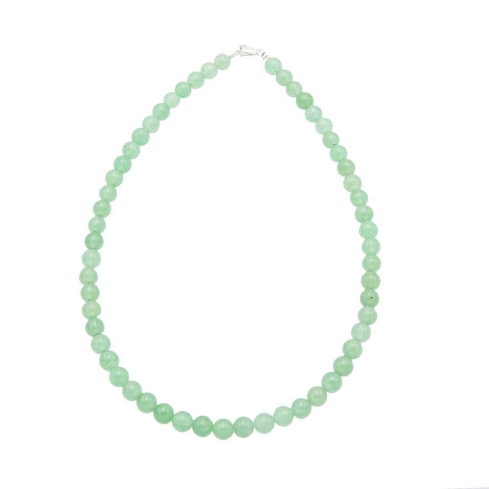 Collier Aventurine 8mm - Le Bijou Porte-Bonheur Porteur de Douceur