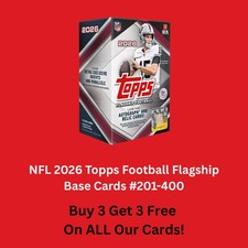 NFL 2026 Topps Football Flagship Base Cards #201-400