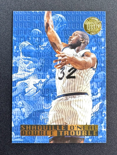 SHAQUILLE O'NEAL 1995-96 Fleer Ultra Double Trouble GOLD MEDALLION #6 🔥CLEAN🔥