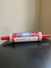 Lokstad Sugar Maple Die Cut Rolling Pin 16 Inch Scandinavian Lefse Pattern New