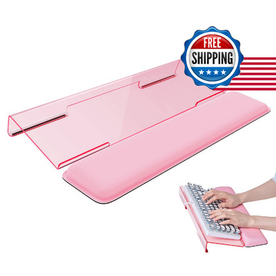 Laborio Computer Keyboard Wrist Rest Stand For Desktop Keyboard Holder For Easy