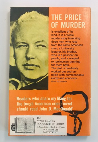 The Price of Murder by John D MacDonald Vintage Fawcett Paperback Crime Thriller - Picture 2 of 12
