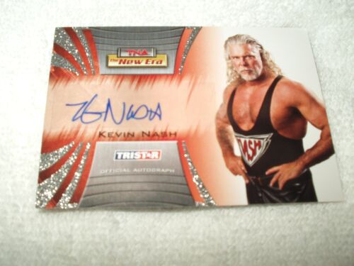 TNA Wrestling Autograph Card Kevin Nash A12 2010 - Afbeelding 1 van 2
