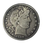 1908-O 50C Barber Half Dollar F+ #