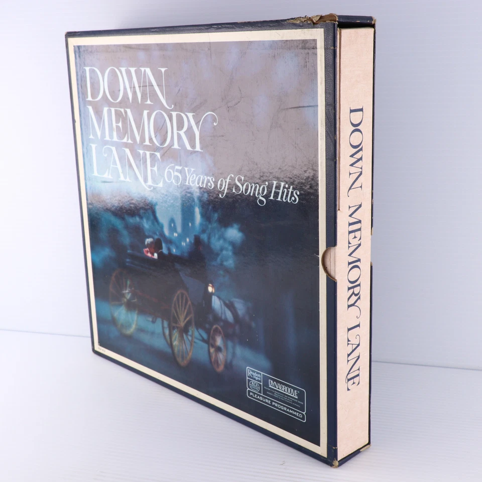 Various Down Memory Lane (65 Years Of Song Hits) 1968 - 10x LP Box Set RDA 40-A - Image 2 of 4