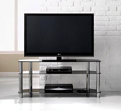 Lovely Chrome and Glass TV Stand BRAND NEW  - Picture 1 of 1