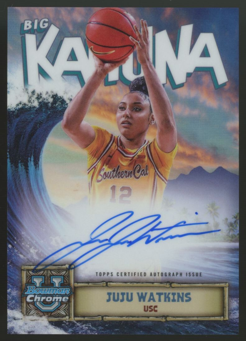 2024-25 Bowman University Chrome JuJu Watkins Big Kahuna