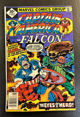 アメコミ ビンテージ Marvel Captain America Captain America 212 Variant WHITMAN Red Skull Falcon V 1 Vintage