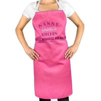 Personalisierte Nanny Küche Enkel verwöhnte Schürze Geschenk Muttertag EM232