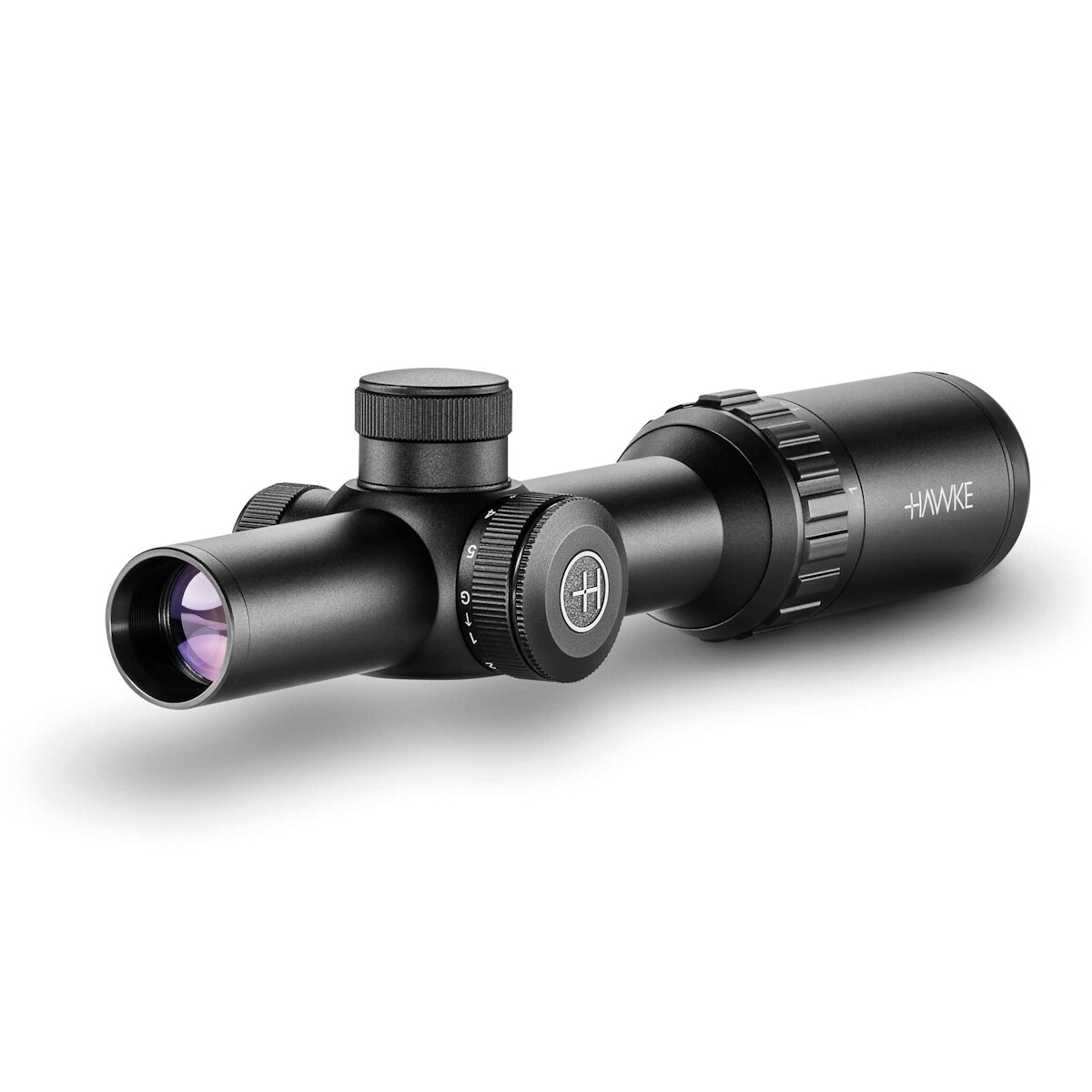 Hawke Vantage IR 1-4x20 SFP Turkey Dot Reticle 1/2MOA 1"" Rifle Scope