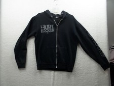 Hurt Locker Mens Black Full Zip Graphic Hoodie Size M