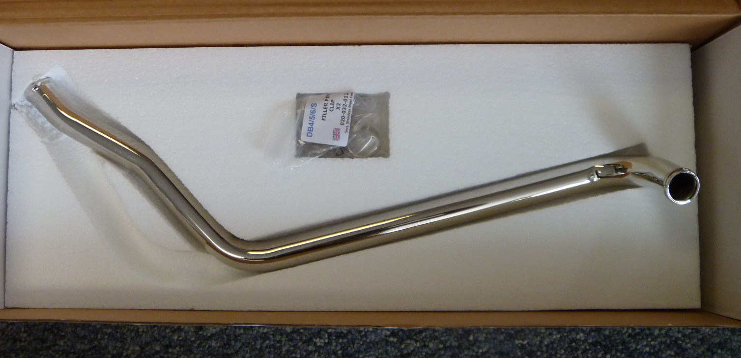 ASTON MARTIN DB4 DB5 DB6 VANTAGE WATER FILLER PIPE STAINLESS STEEL WEBER ENGINE
