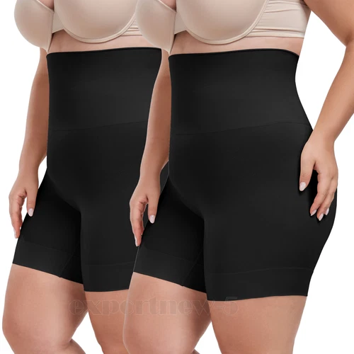Plus Size Women Smoothing Shapewear Slip Short Tummy Control Slimmer Body Shaper - Picture 23 of 29