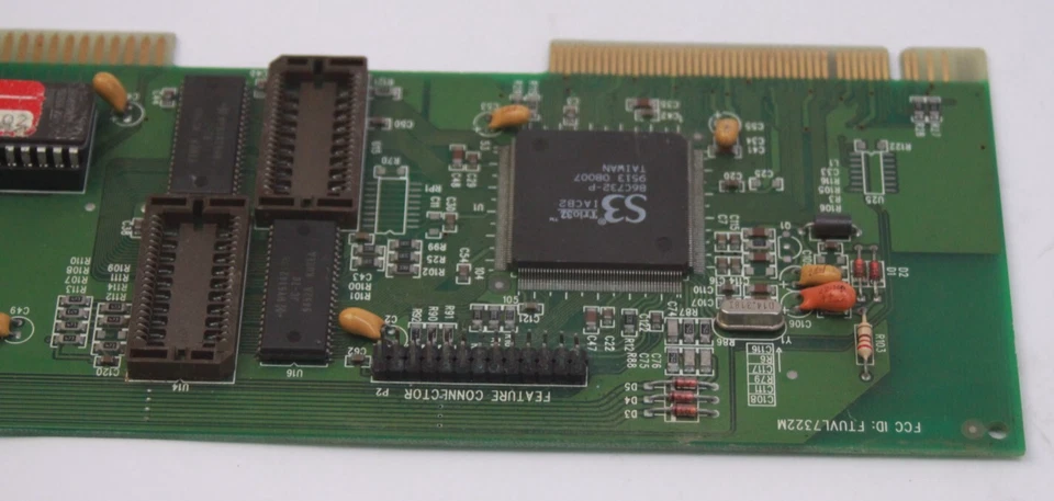 1995 Diamond Stealth SE VLB Rev A1 VESA Local Bus VGA Card FTUVL7322M 1 Mb DRAM - Image 4 of 4