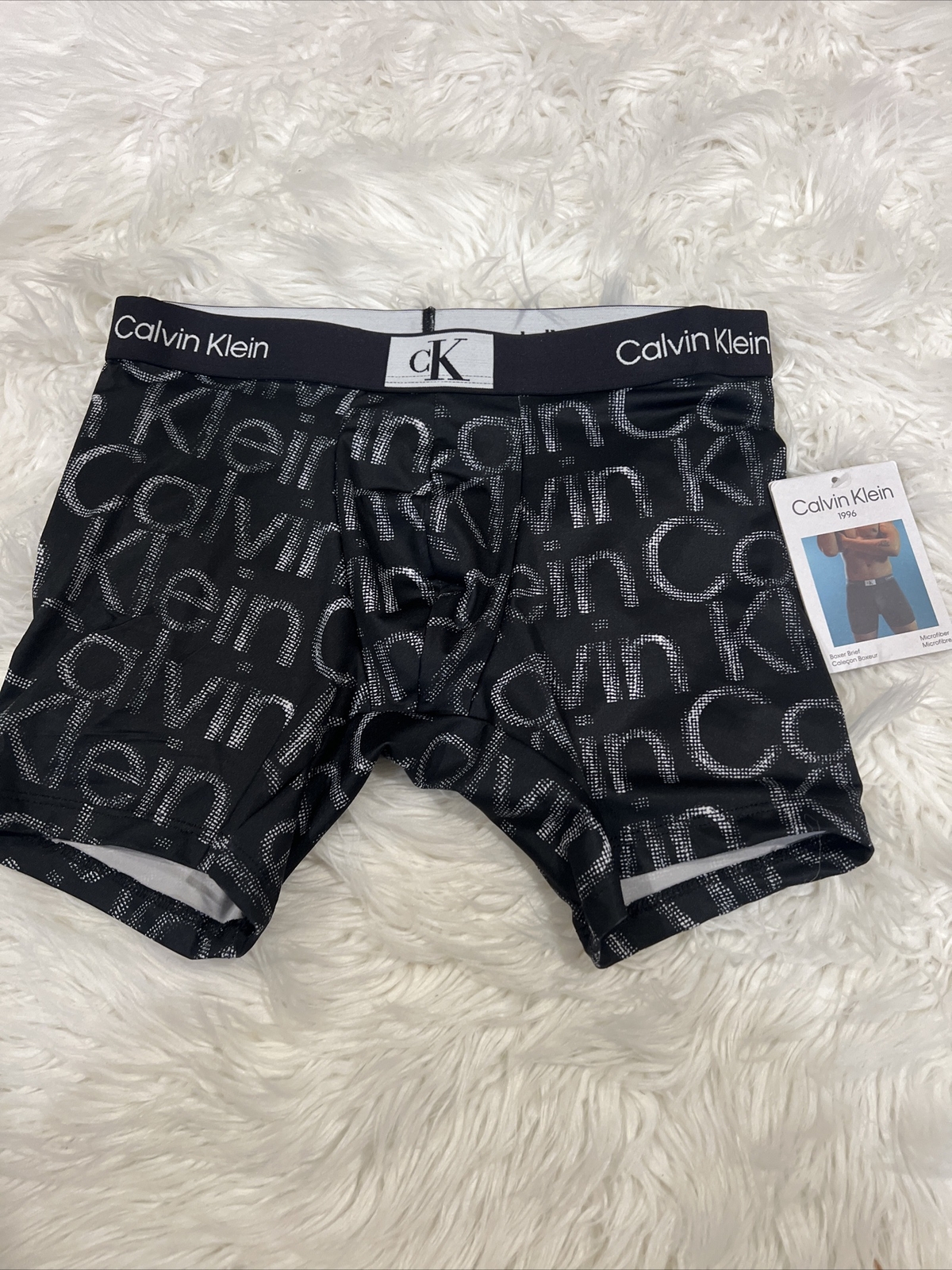 1 CALVIN KLEIN BOXER BRIEF MICROFIBER 1996 NB3407 $24 thumbnail 4