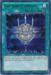 Sea Lord's Amulet DUSA-EN009 Ultra Rare 1st Edition Duelist Saga