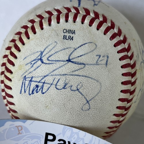 Brandon Snyder Washington Nationals signiert signiert Norfolk Tides Baseball - Bild 3 von 9