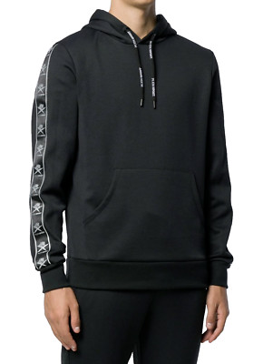 PHILIPP PLEIN SPORT HOODED SWEATSHIRT HOODIE HOODED PULLOVER SWEATER XS