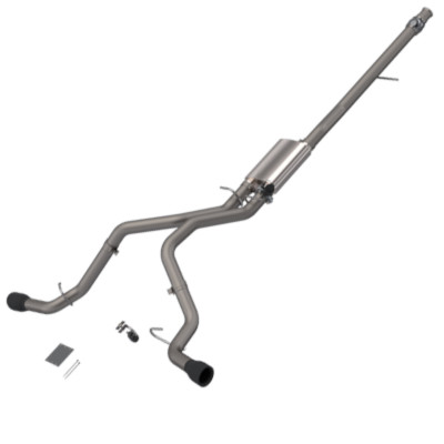 QTP 304 Screamer Cat-Back 2014-2018 Sierra Silverado 1500 4.8L/5.3L EC/CC SB