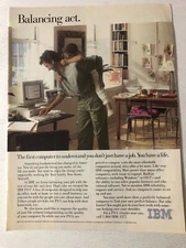 1992 IBM Computers Vintage Print Ad pa23