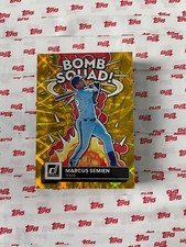 2022 Donruss Baseball #BS-4 Marcus Semien BOMB SQUAD Gold #/99! RANGERS