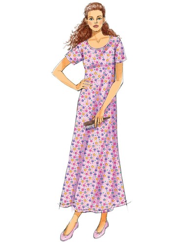 Butterick Sewing Pattern 5432 Misses Miss Tops Gowns Shorts Pants 16-22 UC - Picture 4 of 7