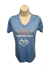 2020 JP Morgan Chase Team Cycle for Survival Memorial Womens Gray XS Jersey