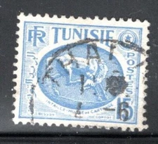 FRANCE FRENCH COLONIES TUNISIA  STAMPS USED LOT  1313P