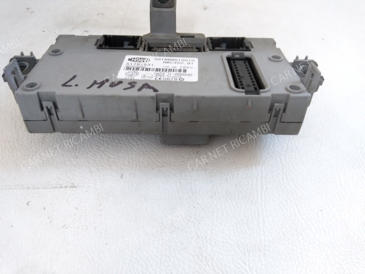 51781531 NBC350.91 501869910010 CENTRALINA BODY COMPUTER LANCIA 