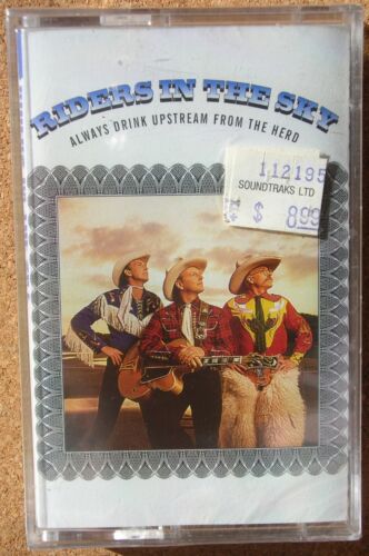 Always Drink Upstream from the Herd by Riders in the Sky(Cassette, Oct-1995) NIP - Picture 1 of 3