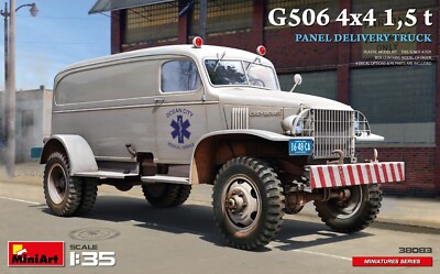 MiniArt 38083 G506 4x4 1,5 t Panel Delivery Truck 1/35