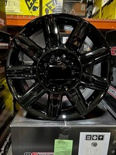 4 New Wheels 2023 Gmc Sierra At4 Oe Replica 20x8.5 Gloss Black 8x180 Gmc2500