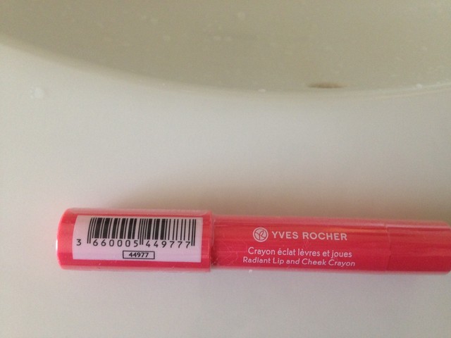Nwt Yves Rocher Radiant Lip And Cheek Crayon Coral