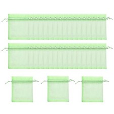 100 Packs Fruit Protection Net Bags Easy to Place Reusable Small Fruit Cover
