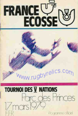 Finales Rugby - France - Ecosse 1971