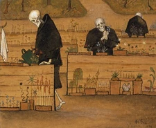 Hugo Simberg : "The Garden of Death" (1896) - Giclee Fine Art Print