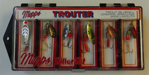 Lot De 20+ Kits Tueurs Mepps Vintage Et Leurres Variés - Pêche - Occasion