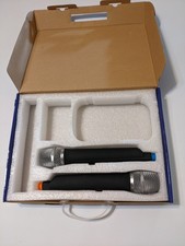 VocoPro TabletOke II Wireless Microphones Set of 2 OEM Karaoke Replacement Mics