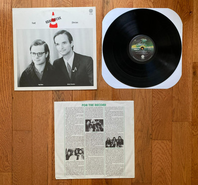 Kraftwerk - Ralf & Florian LP Vertigo VEL-2006 1975 Pressing w/ Inner