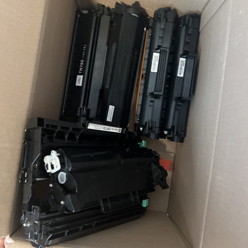 empty toner cartridges Brother  TN760