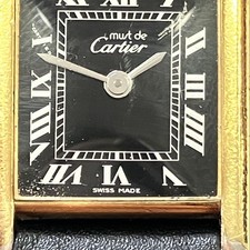 E130 Cartier Must Tank Ca4175 Sm Watch Manual Winding 6