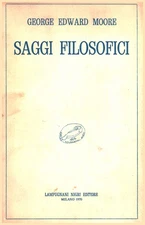 Philosophical Essays - George Edward Moore (Lampugnani Nigri Publisher) [1970]