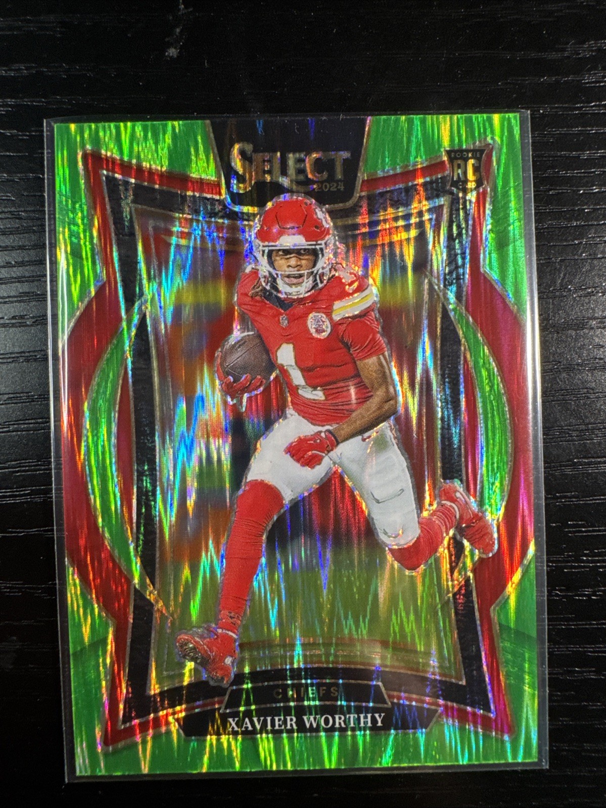 2024 Select Xavier Worthy Green Flash Concourse /599